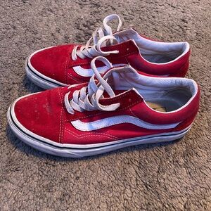 Red Vans